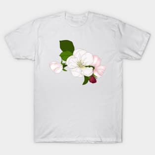Apple blossom. Time for love and romance. T-Shirt